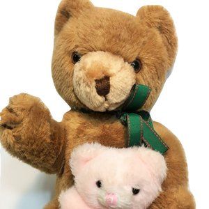 Schmid Musical Plush Jointed Teddy Bear 17in. 1984